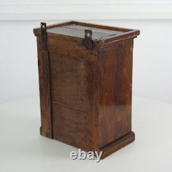 Vintage Wood Medicine Cabinet. Bath Wall Cabinet. Vintage Wall Bar Cabinet