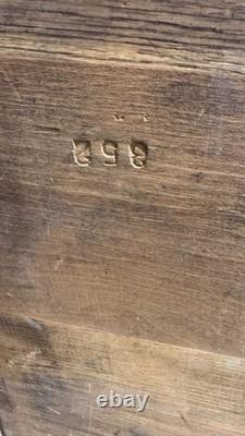 Vintage Wood Shaw Walker Card Catalog 2 Drawer Tiger Oak Library File Cabinet