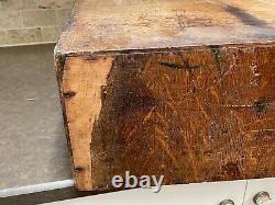 Vintage Wooden 2 Drawer Library Card Catalog Box Index File Cabinet