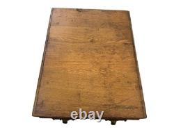 Vintage Wooden Card Catalog Cabinet Apothecary Style Storage