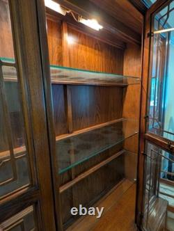 Vintage antique china cabinet hutch