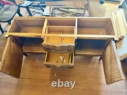 Vintage antique china cabinet hutch