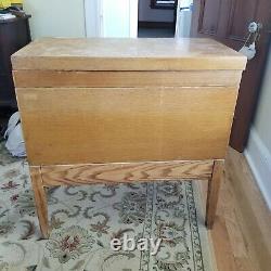 Vintage card catalog cabinet