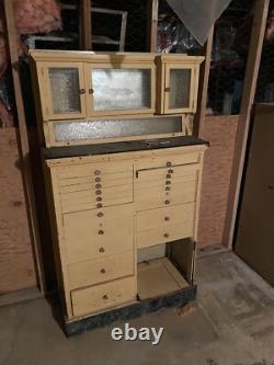 Vintage dental cabinetry