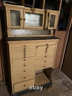 Vintage dental cabinetry
