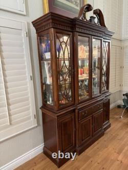 Vintage hutch cabinet