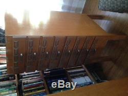 Vintage library slide cabinets (like card catalog but for 35 mm slides) Jewelry