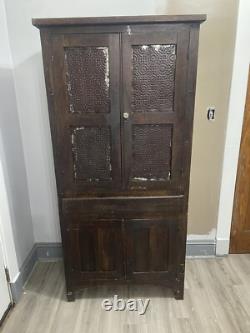 Vintage pie safe antique