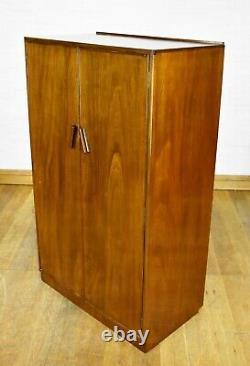 Vintage tallboy side cabinet linen cupboard