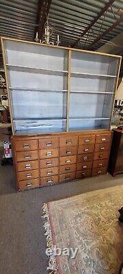 VmVintage Apothecary Cabinet 25 drawers