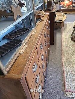 VmVintage Apothecary Cabinet 25 drawers