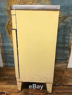 Vtg 30s 40s Simmons American Dental Medical Metal Industrial Cabinet with Drawer