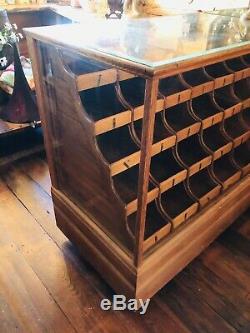 Vtg Antique Rare Candy/Seed Store CounterMercantile Store Display