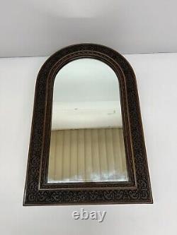 Vtg NuTone Scovill D32 Recessed Wall Medicine Cabinet Bathroom Mirror Arched