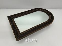 Vtg NuTone Scovill D32 Recessed Wall Medicine Cabinet Bathroom Mirror Arched