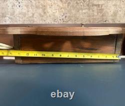 Vtg Wooden Mirror Medicine Apothecary Wall Cabinet Farmhouse Cottage Statement