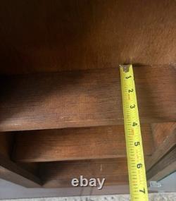 Vtg Wooden Mirror Medicine Apothecary Wall Cabinet Farmhouse Cottage Statement