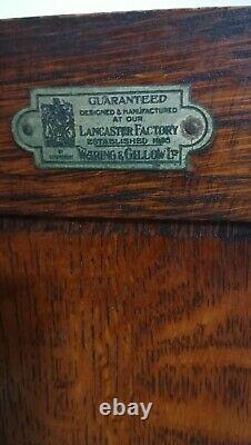 Waring & Gillows Oak Pot Cupboard Bedside Cabinet