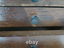 Watchmakers / engineers / wooden tool chest / vintage cabinet / L45 xW20 xH28