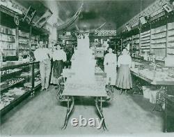 WeShip! 30 Ft Oak Pharmacy Apothecary Cabinet Display 133Drwr 1890-1900 Original