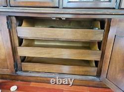 White Furniture Company Antique China Cabinet Breakfront Curio