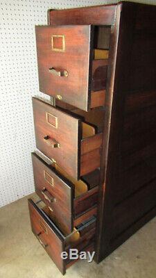 Wood File Cabinet