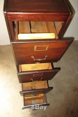 Wood File Cabinet