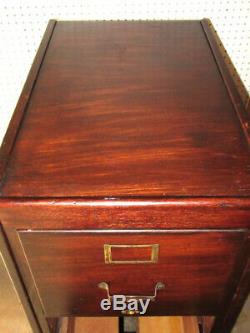 Wood File Cabinet