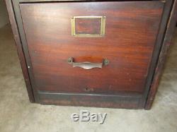 Wood File Cabinet