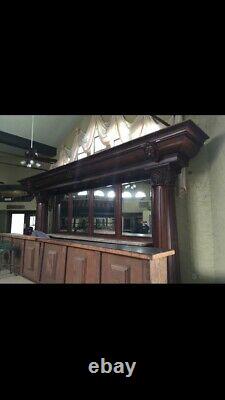 Wood Lion Back Bar