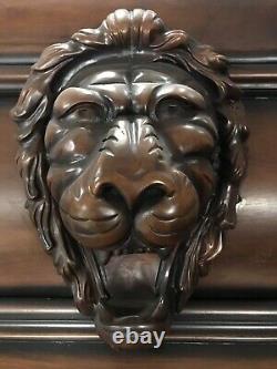 Wood Lion Back Bar