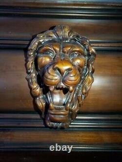 Wood Lion Back Bar