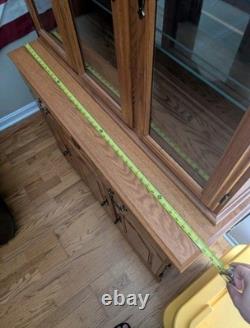 Wooden China Cabinet