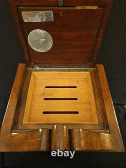 Wooden Cigar Antique Humidor Armour Cabinet