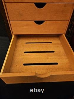 Wooden Cigar Antique Humidor Armour Cabinet