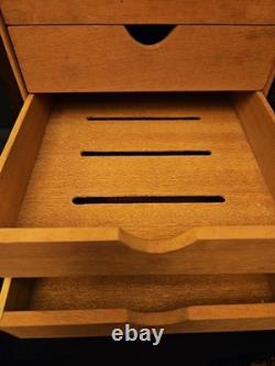 Wooden Cigar Antique Humidor Armour Cabinet