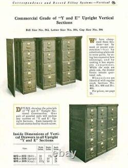 Yawman & Erbe Oak File Cabinet