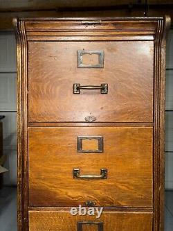 Yawman & Erbe Oak File Cabinet