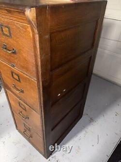 Yawman & Erbe Oak File Cabinet