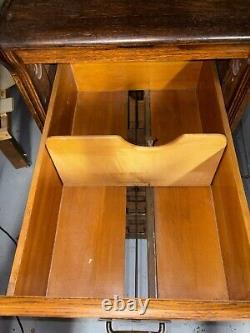 Yawman & Erbe Oak File Cabinet