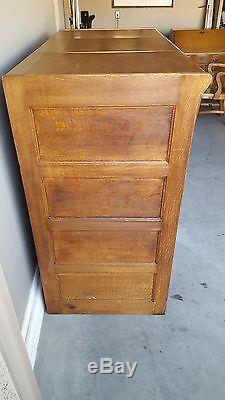 Yawman and Erbe mfg. Company oak antique file cabinet