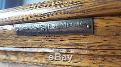 Yawman and Erbe mfg. Company oak antique file cabinet