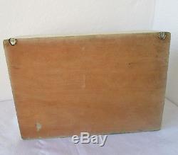 & one Antique Authentic Wooden Medicine Apothecary Wall Cabinet Chest Cupboard